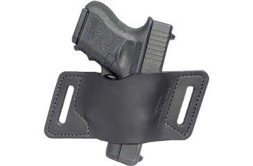 Image of Versacarry Rapid Slide S1 OWB Ambidextrous Holster, Size 2, Black, AOWBBK2