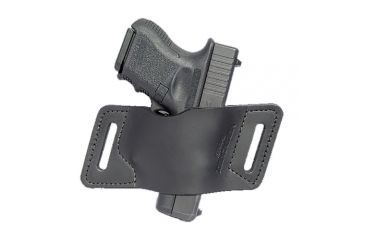 Image of Versacarry Rapid Slide S1 OWB Ambidextrous Holster, Size 3, Black, AOWBBK3