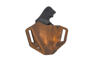 Image of Versacarry Revolver Holster - OWB - Brown Base/Black Patch - Left Hand - Sp101/S&amp;W J Frame/Ruger Lcr, REV201L