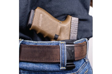 Image of Versacarry Ranger IWB Holster, Right Hand, Size 2, Distressed Brown, RA2112