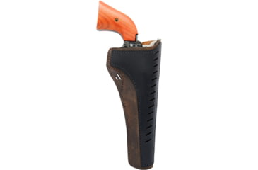 Image of Versacarry Vc Revolver Holster Owb Lther Rh .22 Cal Sa 6.5'' Ug Dis Brn