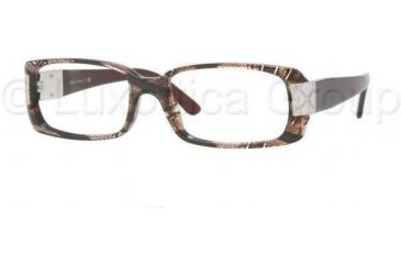 Image of Versace Eyeglass Frames VE3130 835-5416 - Striped Brown 