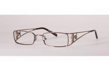 Image of Versace VE 1111 Eyeglasses Styles Brown Frame w/Non-Rx 49 mm Diameter Lenses, 1013-4917
