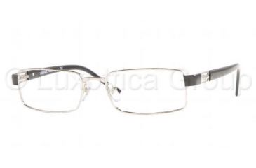 Image of Versace VE 1120 Eyeglasses Styles Silver Frame w/Non-Rx 52 mm Diameter Lenses, 1000-5216