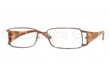 Image of Versace VE 1132 Eyeglasses Styles -  Light Brown Frame w/Non-Rx 50 mm Diameter Lenses, 1031-5016