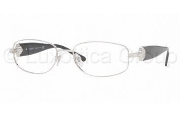 Image of Versace VE 1149 Eyeglasses Styles - Silver Frame w/Non-Rx 51 mm Diameter Lenses, 1000-5117