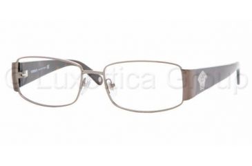 Image of Versace VE 1154 Eyeglasses Styles - Brown Frame w/Non-Rx 52 mm Diameter Lenses, 1013-5216