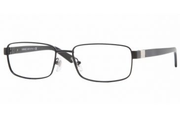 Image of Versace VE 1155 Eyeglasses Styles - Black Frame w/Non-Rx 55 mm Diameter Lenses, 1009-5517