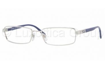 Image of Versace VE 1156 Eyeglasses Styles - Silver Frame w/Non-Rx 52 mm Diameter Lenses, 1020-5217