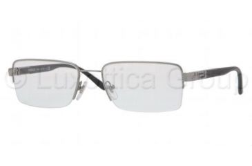 Image of Versace VE1157 SV Prescription Eyeglasses - Gunmetal Demo Lens Frame / 51 mm Prescription Lenses, 1001-5118
