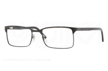 Image of Versace VE1174 SV Prescription Eyeglasses - Matte Black Demo Lens Frame / 53 mm Prescription Lenses, 1261-5318