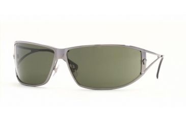 Image of Versace VE 2040 Sunglasses Styles Gunmetal Frame / Green Lenses, 100171-7409
