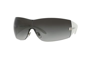 Image of Versace VE2054 Single Vision Prescription Sunglasses VE2054-10008G-41 - Lens Diameter 141 mm, Lens Diameter 41 mm, Frame Color Silver