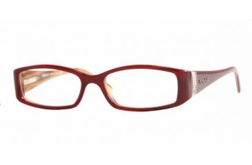 Image of Versace VE3091B Progressive Eyeglasses Bordeaux On Havana Frame / 51 mm Prescription Lenses, 141-5115