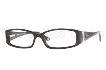 Image of Versace VE3091B Progressive Eyeglasses Shiny Black Frame / 51 mm Prescription Lenses, GB1-5115