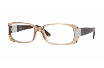 Image of Versace VE 3130 Eyeglasses Styles Beaver Transparent Frame w/Non-Rx 54 mm Diameter Lenses, 767-5416