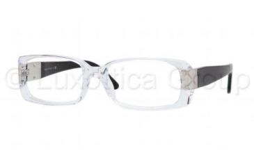 Image of Versace VE 3130 Eyeglasses Styles Trasparent Frame w/Non-Rx 52 mm Diameter Lenses, 148-5216