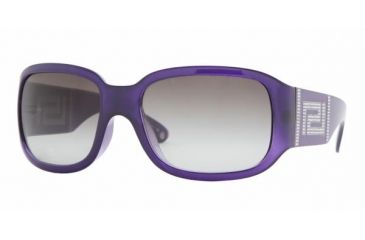 Image of Versace VE4159B Progressive Sunglasses, Top Violet On Violet Frame / 60 mm Prescription Lenses, 820-11-6019