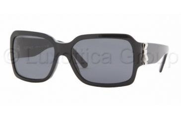 Image of Versace VE4170 Bifocal Sunglasses Shiny Black Frame / 57 mm Prescription Lenses, GB1-87-5715