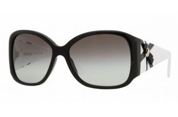 Image of Versace VE4171 Bifocal Sunglasses - Black And White Gray Gradient Frame / 59 mm Prescription Lenses, 366-11-5915