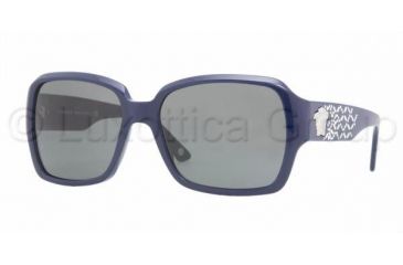 Image of Versace VE4204B Progressive Sunglasses - Pastel Blue Gray Frame / 57 mm Prescription Lenses, 911-87-5716