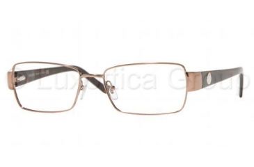 Image of Versace VE1130 Eyeglasses Styles Brown Frame w/Non-Rx 51 mm Diameter Lenses, 1013-5116