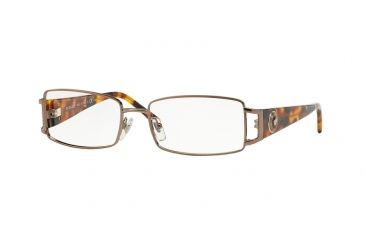 Image of Versace VE1163M Single Vision Prescription Eyeglasses 1013-50 - Dark Copper Frame