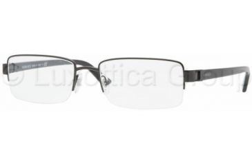 Image of Versace VE1183 Bifocal Prescription Eyeglasses 1009-5218 - Black 