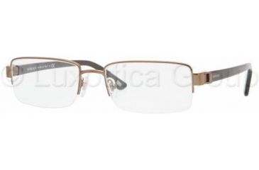 Image of Versace VE1183 Bifocal Prescription Eyeglasses 1061-5218 - Brown 