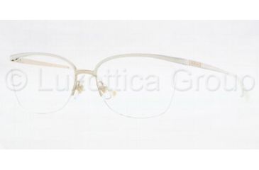 Image of Versace VE1188 Eyeglass Frames 1290-5216 - White/Pale Gold 
