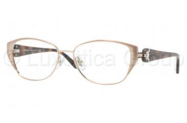 Image of Versace VE1196 Progressive Prescription Eyeglasses 1052-5115 - Copper Frame