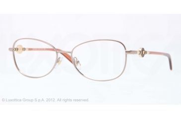 Image of Versace VE1214 Single Vision Prescription Eyeglasses 1013-52 - Copper Frame, Demo Lens Lenses