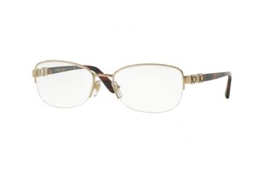 Image of Versace VE1230B Eyeglass Frames 1252-52 - Pale Gold Frame