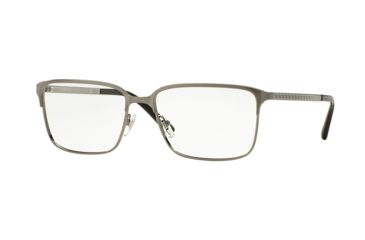 Image of Versace VE1232 Progressive Prescription Eyeglasses 1262-56 - Brushed Gunmetal Frame