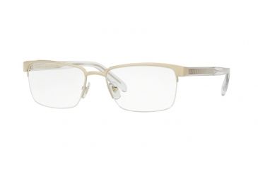 Image of Versace VE1241 Single Vision Prescription Eyeglasses 1252-54 - Pale Gold Frame