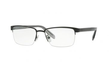 Image of Versace VE1241 Single Vision Prescription Eyeglasses 1261-54 - Matte Black Frame