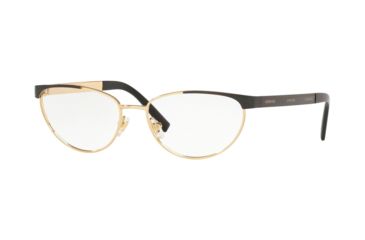Image of Versace VE1260 Bifocal Prescription Eyeglasses, 52mm, Black/Gold, VE1260-1456-52-BI