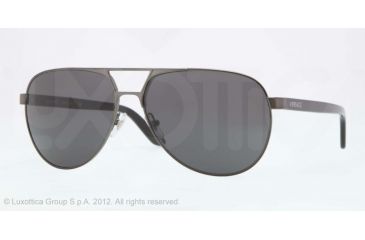 Image of Versace VE2142 Progressive Prescription Sunglasses VE2142-131687-60 - Lens Diameter 60 mm, Lens Diameter 60 mm, Frame Color Athracite