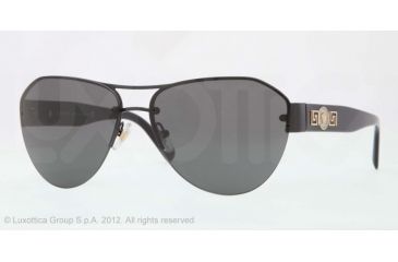 Image of Versace VE2143 Single Vision Prescription Sunglasses VE2143-100987-59 - Lens Diameter 59 mm, Lens Diameter 59 mm, Frame Color Black