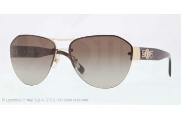 Image of Versace VE2143 Single Vision Prescription Sunglasses VE2143-125213-59 - Lens Diameter 59 mm, Lens Diameter 59 mm, Frame Color Pale Gold