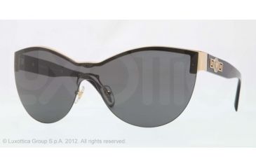 Image of Versace VE2144 Single Vision Prescription Sunglasses VE2144-100287-40 - Lens Diameter 140 mm, Lens Diameter 40 mm, Frame Color Gold