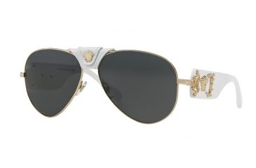 Image of Versace VE2150Q Progressive Prescription Sunglasses VE2150Q-134187-62 - Lens Diameter 62 mm, Frame Color Gold