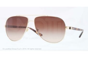 Image of Versace VE2151 Single Vision Prescription Sunglasses VE2151-125213-62 - Lens Diameter 62 mm, Frame Color Pale Gold