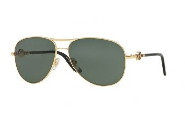 Image of Versace VE2157 Single Vision Prescription Sunglasses VE2157-100271-58 - Lens Diameter 58 mm, Frame Color Gold