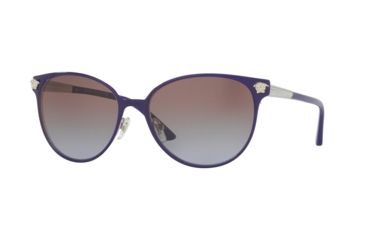 Image of Versace VE2168 Bifocal Prescription Sunglasses VE2168-137968-57 - Lens Diameter 57 mm, Frame Color Violet/Silver