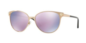 Image of Versace VE2168 Bifocal Prescription Sunglasses, 57mm, Pink Gold, VE2168-14095R-57-BI