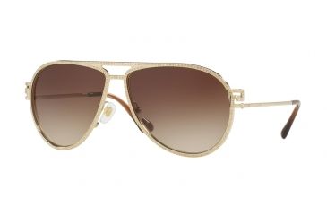 Image of Versace VE2171B Bifocal Prescription Sunglasses VE2171B-125213-59 - Lens Diameter 59 mm, Frame Color Pale Gold