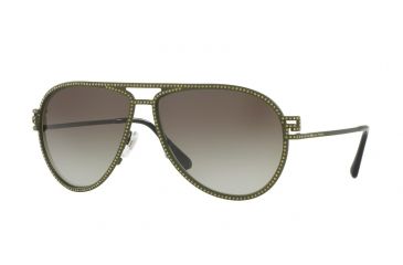 Image of Versace VE2171B Bifocal Prescription Sunglasses VE2171B-13928E-59 - Lens Diameter 59 mm, Frame Color Matte Military Green