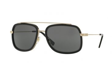 Image of Versace VE2173 Single Vision Prescription Sunglasses VE2173-125287-60 - Lens Diameter 60 mm, Frame Color Pale Gold/Black
