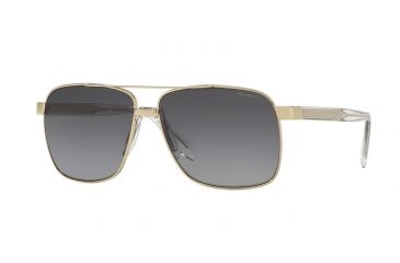 Image of Versace VE2174 Progressive Prescription Sunglasses VE2174-1252T3-59 - Lens Diameter 59 mm, Frame Color Pale Gold